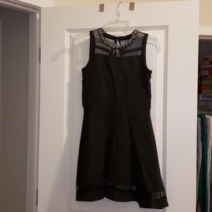 Black big girl dress